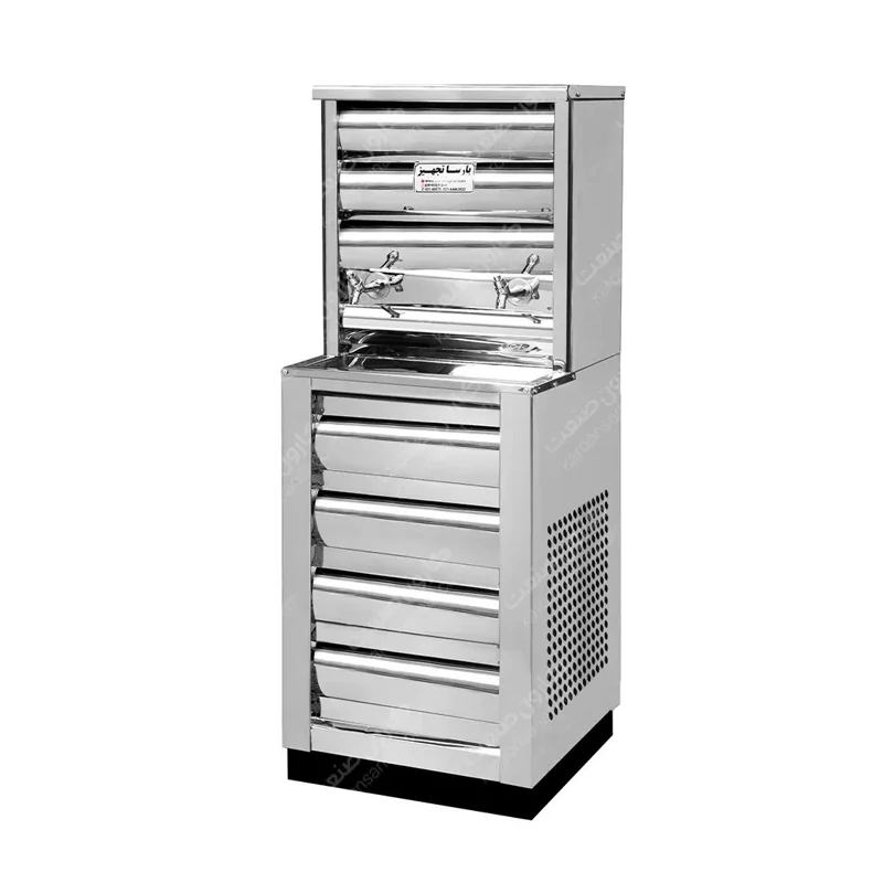 آبسرد کن دو شیر استیل صنعتی