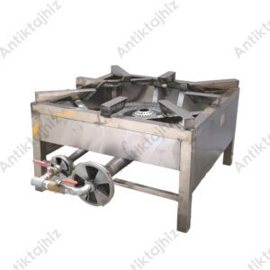 اجاق گاز سه شعله بزرگ کورهدار فشار قوی