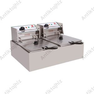 سرخ کن برقی دو لگن 12 لیتری اسمارت